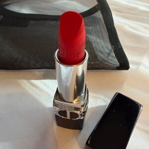 Dior Satin Lipstick — Classic Red